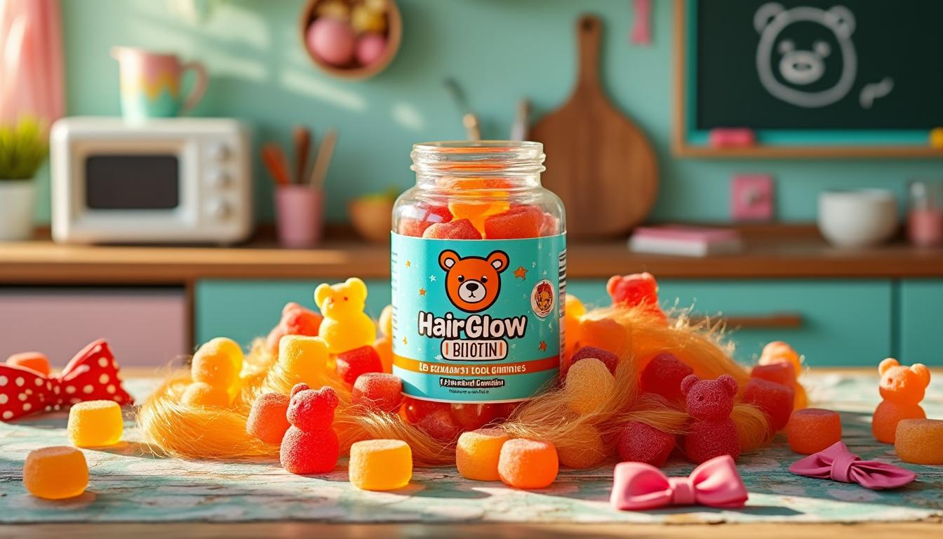 objevte retro vitamíny na vlasy – biotinové gumídky inspirované nostalgií. podpořte zdravé, krásné vlasy chutnou a hravou péčí každý den!