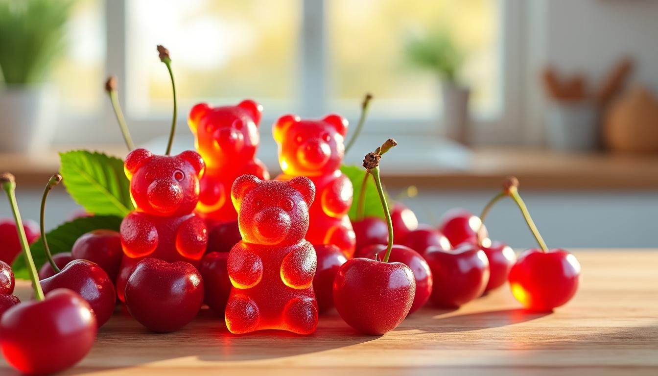 découvrez nos gommes à la cerise enrichies en biotine, une source fiable de vitamines pour des cheveux plus forts, brillants et en pleine santé.