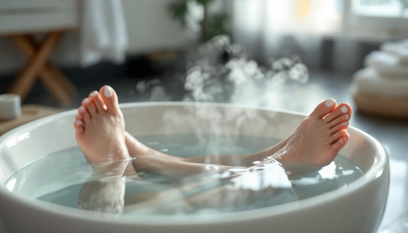 IodinePure EZ: Sada pro krásné a zdravé nehty na nohou včetně pohodlné misky na lázeň