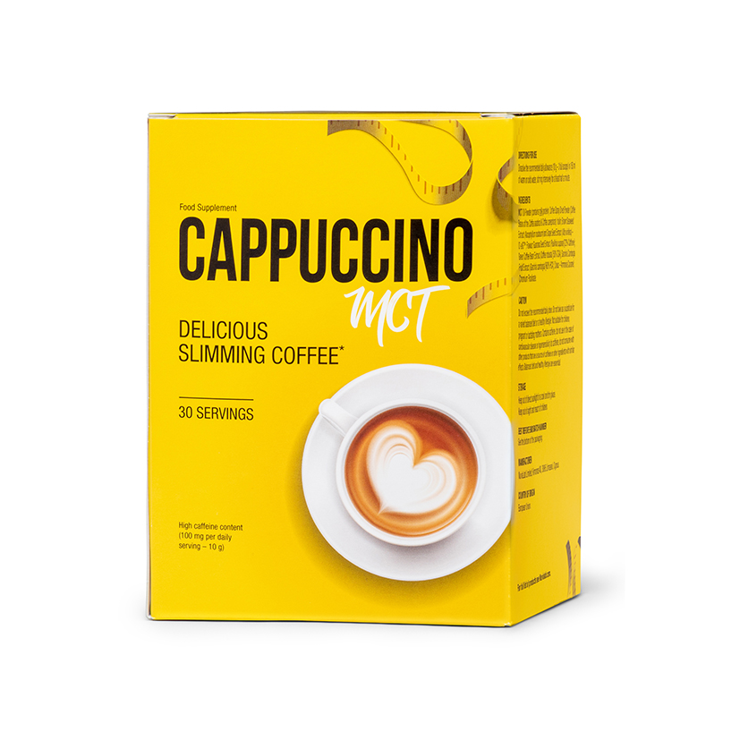 Cappuccino s MCT: Energetický nápoj